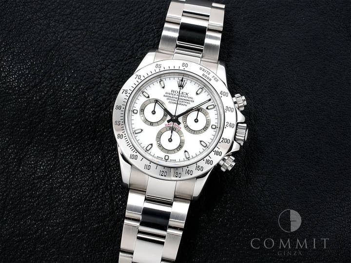 ロレックス デイトナ Ref.116520 ステンレススチール ホワイト文字盤 中古 i5rfszoq