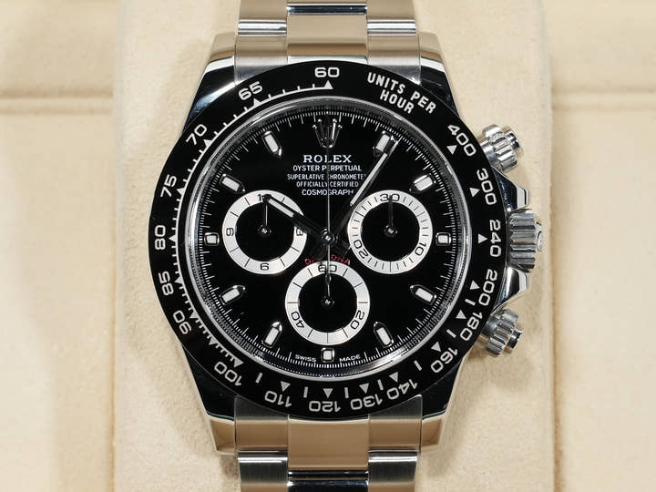 Pre-owned Rolex Daytona Ref. 116500LN Stainless Steel Black Dial rdzp3wsq