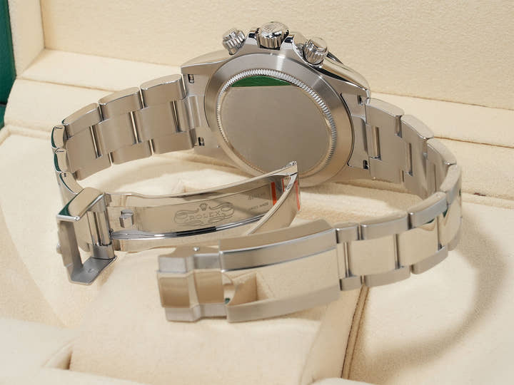 Pre-owned Rolex Daytona Ref. 116500LN Stainless Steel Black Dial rdzp3wsq