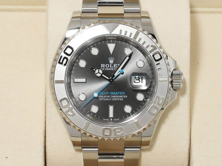ロレックス ヨットマスター40 Ref.126622 ステンレススチール/プラチナ スレート文字盤 未使用 yehpuk35