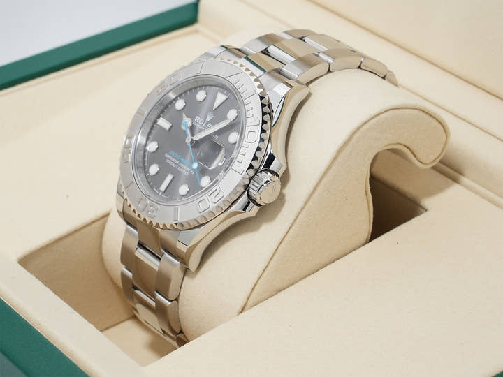 ロレックス ヨットマスター40 Ref.126622 ステンレススチール/プラチナ スレート文字盤 未使用 yehpuk35