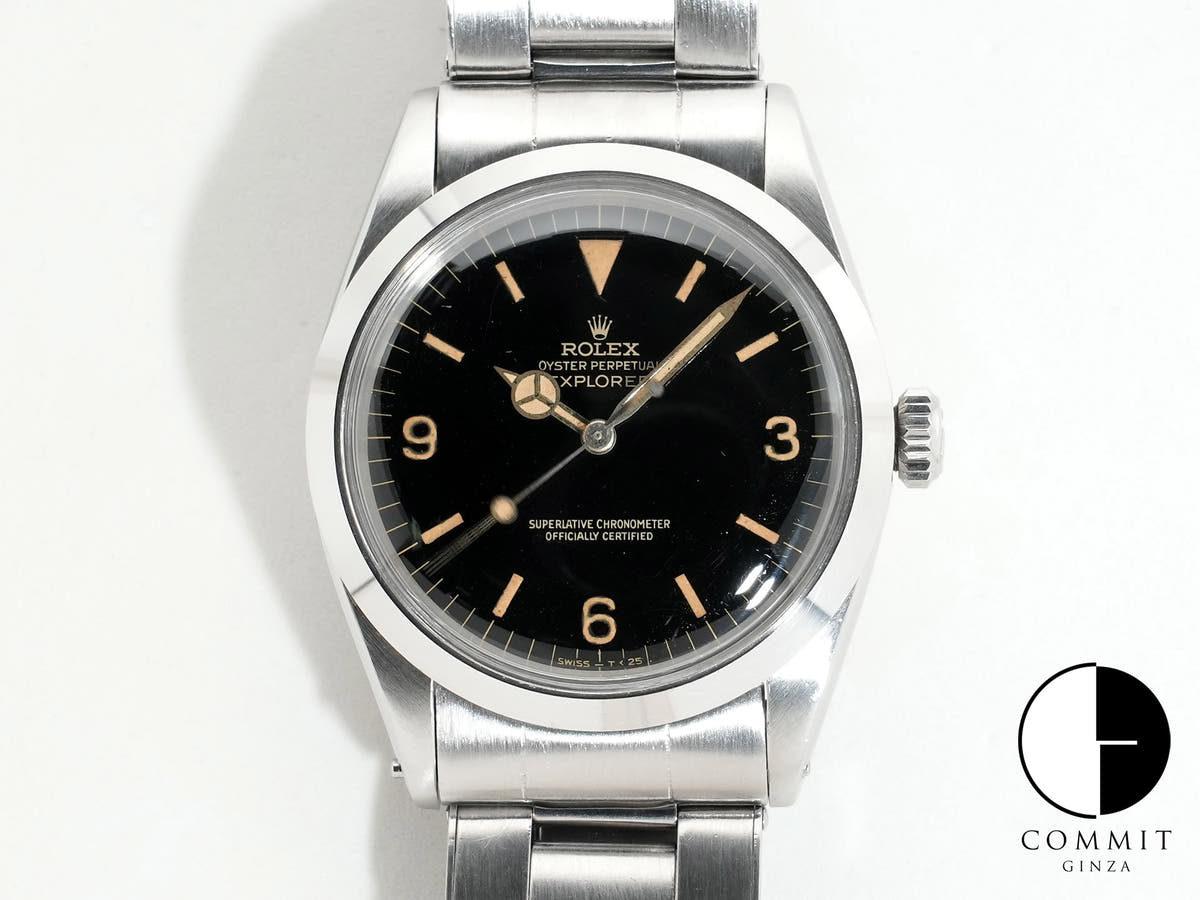 Rolex Explorer I Ref. 1016 Stainless Steel Black Dial Pre-owned 2jwmxeso