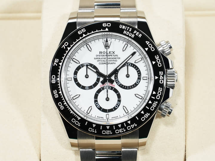 ロレックス デイトナ Ref.126500LN ステンレススチール ホワイト文字盤 未使用 cr8fqsc5