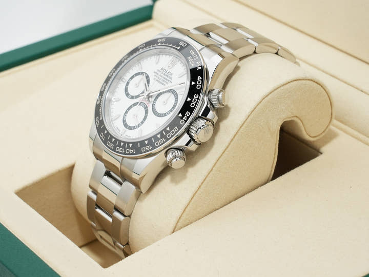 ロレックス デイトナ Ref.126500LN ステンレススチール ホワイト文字盤 未使用 cr8fqsc5