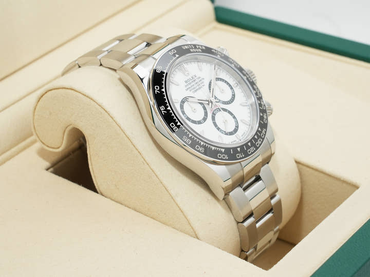 ロレックス デイトナ Ref.126500LN ステンレススチール ホワイト文字盤 未使用 cr8fqsc5