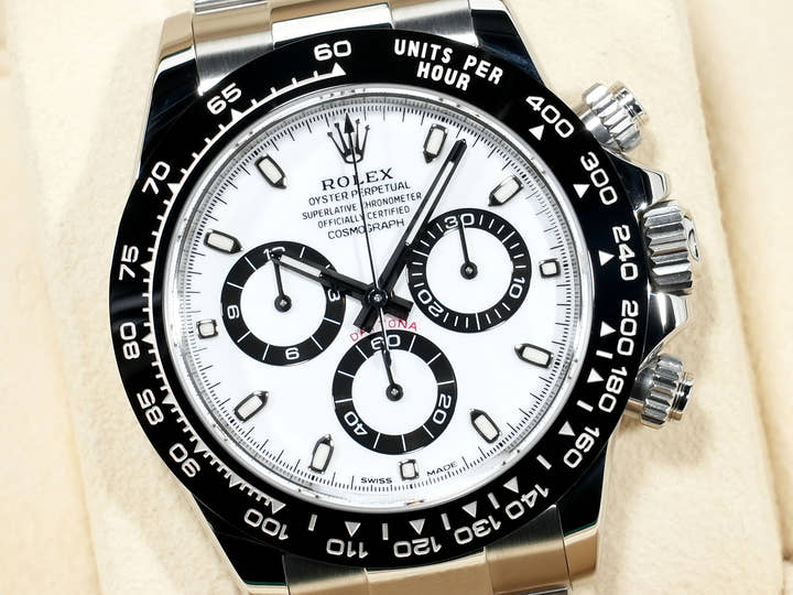 ロレックス デイトナ Ref.116500LN ステンレススチール ホワイト文字盤 美品 v6ftmapi