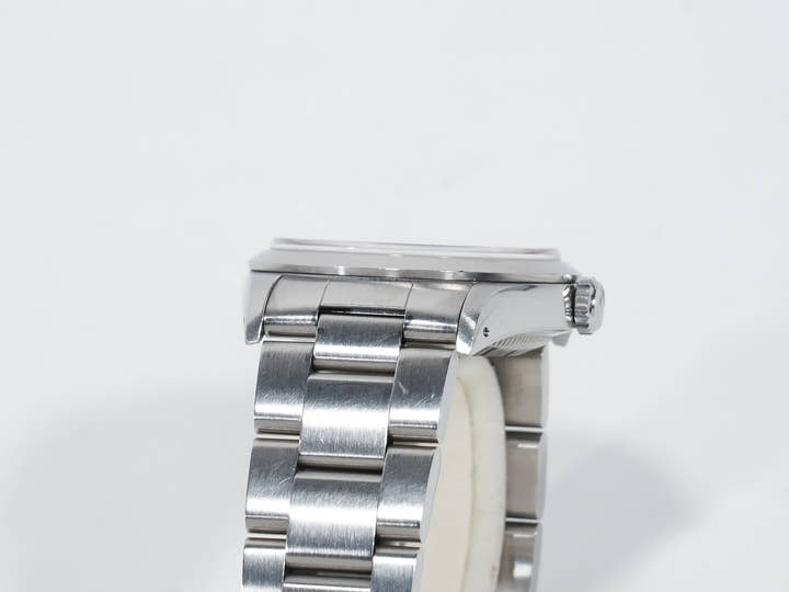 Pre-owned Rolex Explorer I Ref. 14270 Stainless Steel Black Dial Oyster Bracelet jec4qqow