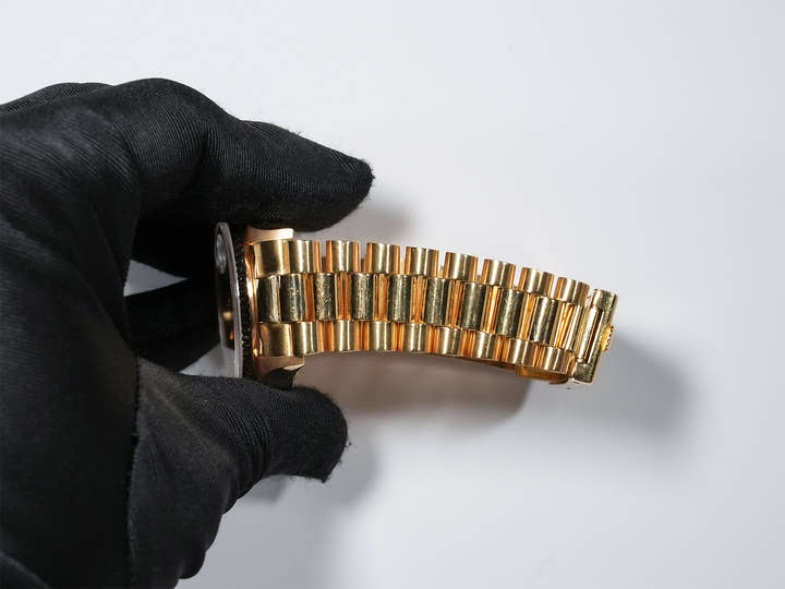 ロレックス デイデイト36 Ref.18038 イエローゴールド シャンパン文字盤 中古 ivbzk8ym