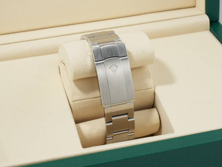 ロレックス オイスターパーペチュアル41 Ref.134300 ステンレススチール ラベンダー文字盤 未使用 fo6gqdnu