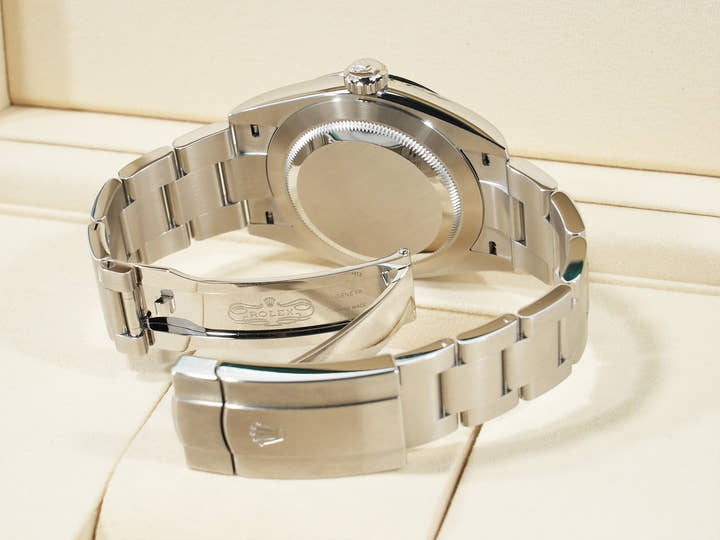 ロレックス オイスターパーペチュアル41 Ref.134300 ステンレススチール ラベンダー文字盤 未使用 fo6gqdnu