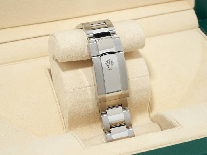 ロレックス デイトジャストII Ref.116334 ステンレススチール/ホワイトゴールド スレートx10Pダイヤ文字盤 オイスターブレスレット 未使用 k326wdqx