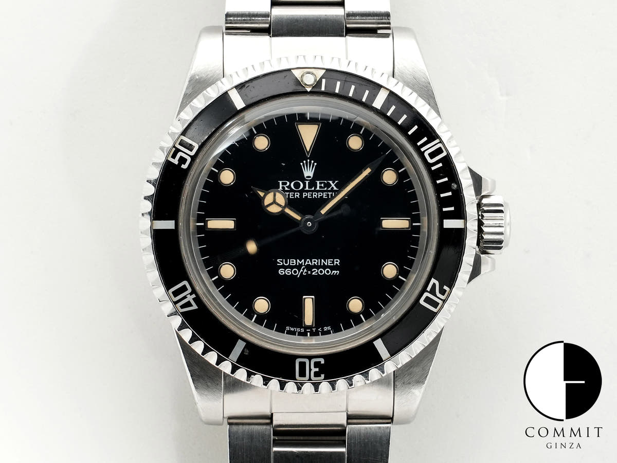 Rolex Submariner Ref. 5513 Stainless Steel Black Dial Pre-owned 35k9gnpr