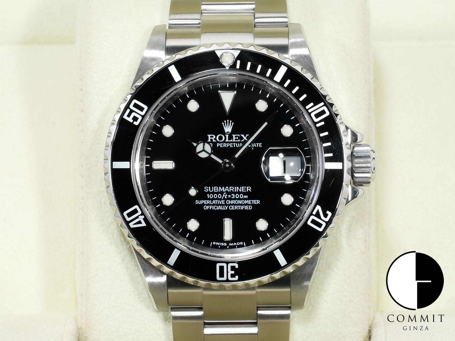 ロレックス サブマリーナー デイト Ref.16610 ステンレススチール ブラック文字盤 美中古 w9wq9mx9