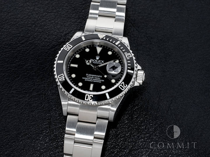 ロレックス サブマリーナー デイト Ref.16610 ステンレススチール ブラック文字盤 美中古 w9wq9mx9
