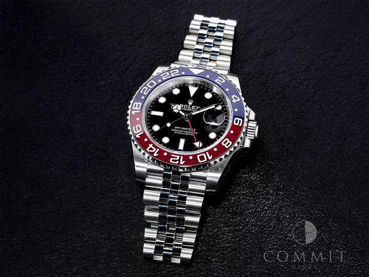 Rolex GMT-Master II Ref. 126710BLRO Stainless Steel with Black Dial and Jubilee Bracelet, Excellent Condition (9u67jche)