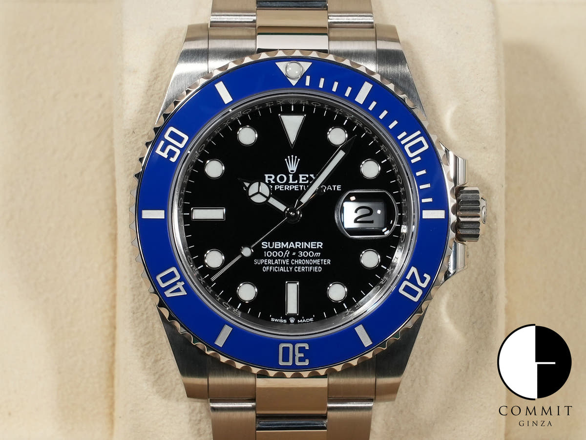 ロレックス サブマリーナー デイト Ref.126619LB ホワイトゴールド ブラック文字盤 美品 vhasy45b