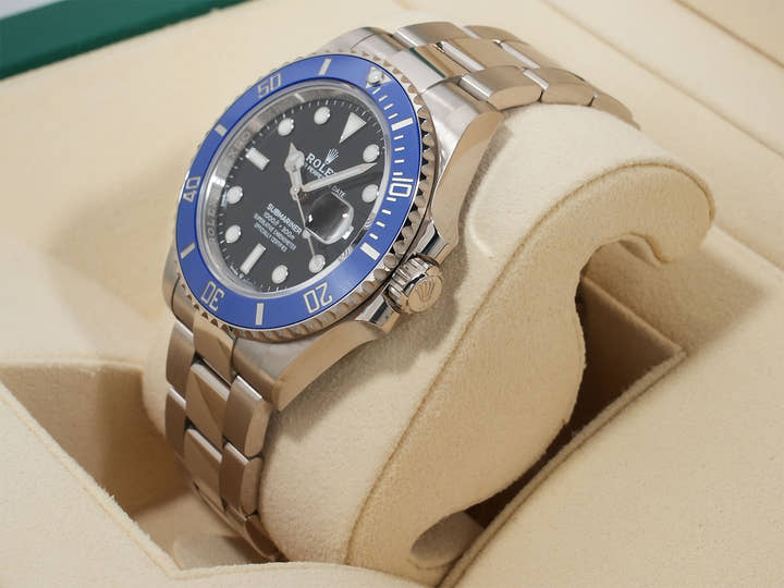 ロレックス サブマリーナー デイト Ref.126619LB ホワイトゴールド ブラック文字盤 美品 vhasy45b