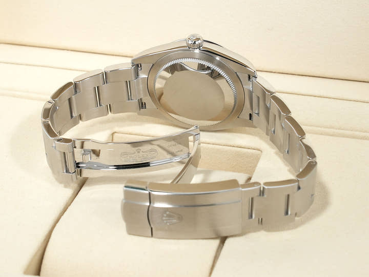 ロレックス オイスターパーペチュアル34 Ref.124200 ステンレススチール ラベンダー文字盤 未使用 fao5fu3q