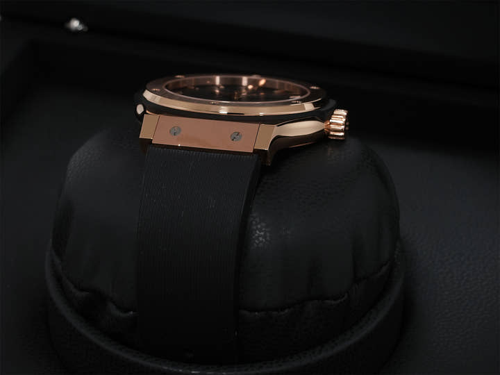 ウブロ クラシック・フュージョン キングゴールド Ref.542.OX.1181.RX キングゴールド ブラック文字盤 中古 s476o7mi