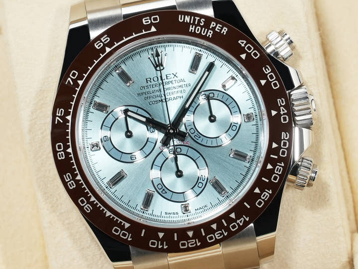 ロレックス デイトナ Ref.116506A プラチナ アイスブルー文字盤 中古 a79d98br