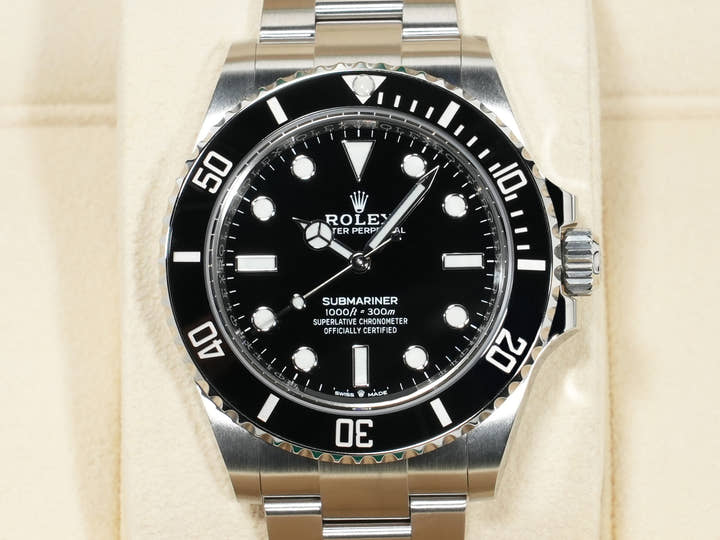 Rolex Submariner No Date Ref. 124060 Stainless Steel Black Dial Unused x6vbnx5r
