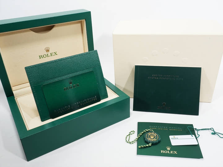 ロレックス オイスターパーペチュアル36 Ref.126000 ステンレススチール ターコイズ文字盤 中古 5wm3ws3y