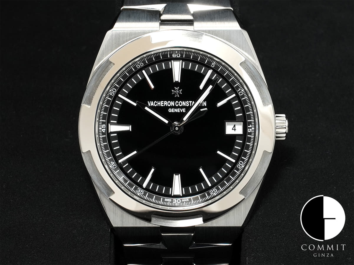Vacheron Constantin Overseas Ref. 4500V/110A-B483 Stainless Steel Black Dial Unused urpjjy54
