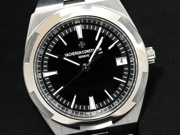 Vacheron Constantin Overseas Ref. 4500V/110A-B483 Stainless Steel Black Dial Unused urpjjy54