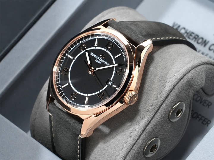 Vacheron Constantin Fiftysix Automatic Ref. 4600E/000R-H101 Pink Gold Black Dial Unused uufric7q