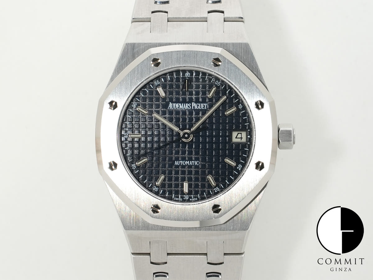 Audemars Piguet Royal Oak Ref. 14790ST.OO.0789ST.09 Stainless Steel Dark Blue Dial Excellent Condition jinrcer5