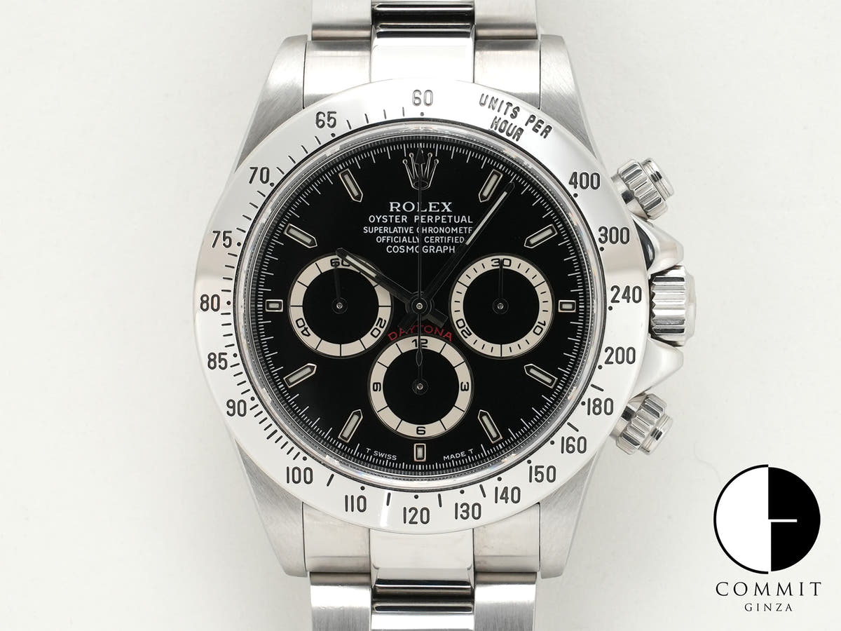 Rolex Daytona El Primero Ref. 16520 Stainless Steel Black Dial Excellent Condition m4x3i8r6
