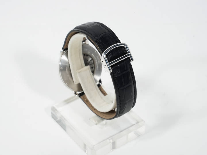 Cartier Ronde Louis Cartier LM Ref.W1528051 Platinum Silver Dial Pre-owned 2k44kxye