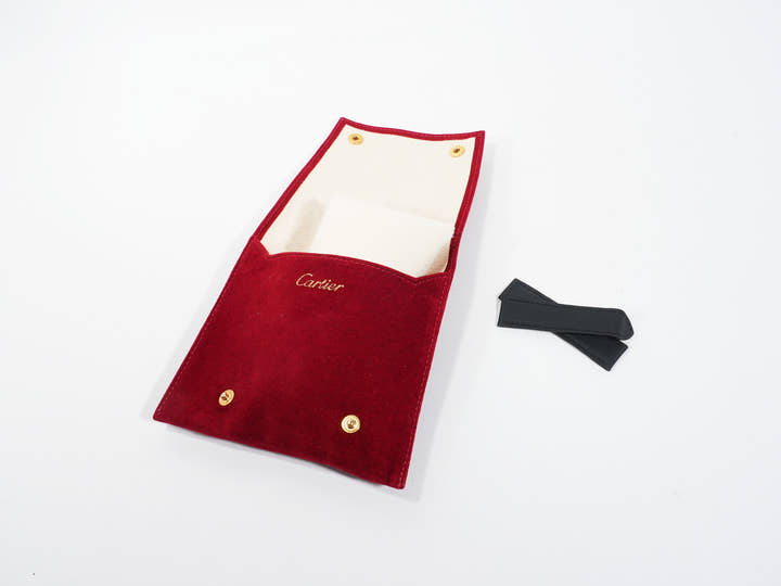 Cartier Ronde Louis Cartier LM Ref.W1528051 Platinum Silver Dial Pre-owned 2k44kxye