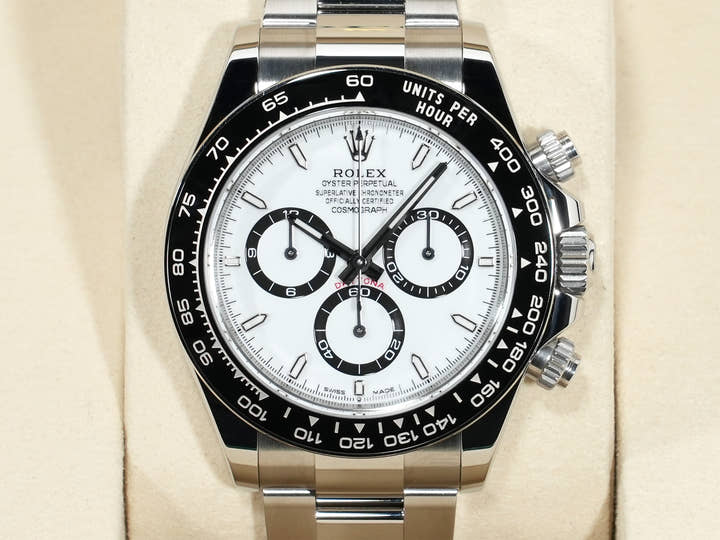 ロレックス デイトナ Ref.126500LN ステンレススチール ホワイト文字盤 中古 o622vm96