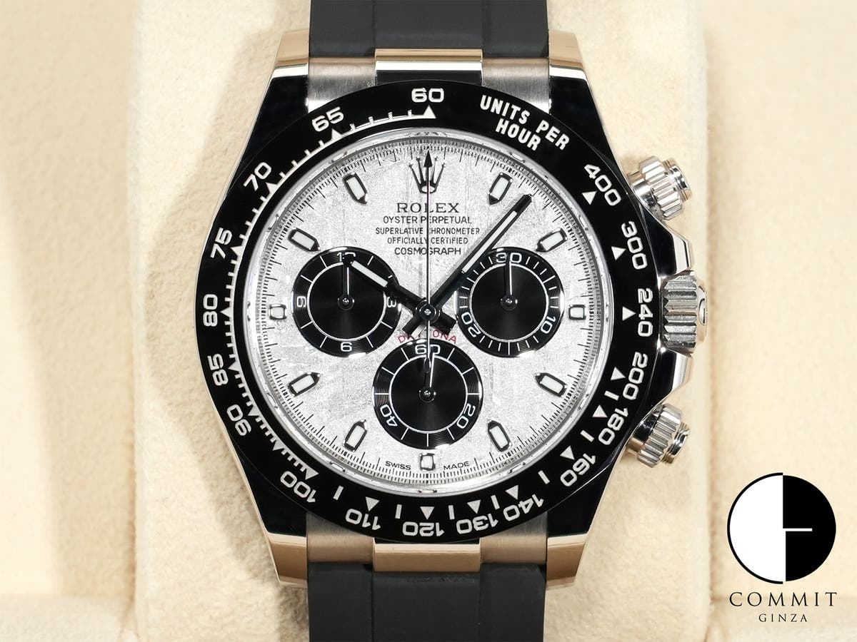 ロレックス デイトナ Ref.116519LN ホワイトゴールド メテオライト文字盤 中古 g8aoud56