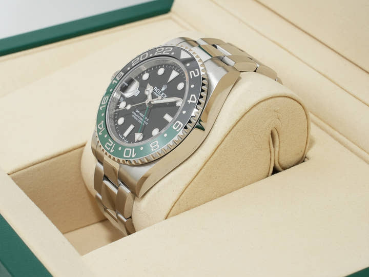 ロレックス GMTマスターII Ref.126720VTNR ステンレススチール ブラック文字盤 オイスターブレスレット 未使用 ivbcvjpe