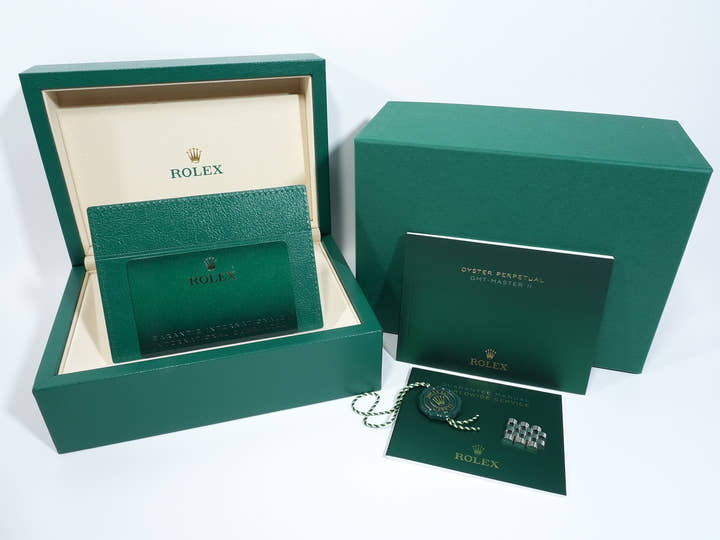 Rolex GMT-Master II Ref. 126720VTNR Stainless Steel Black Dial Jubilee Bracelet Unused 4pwgg95a