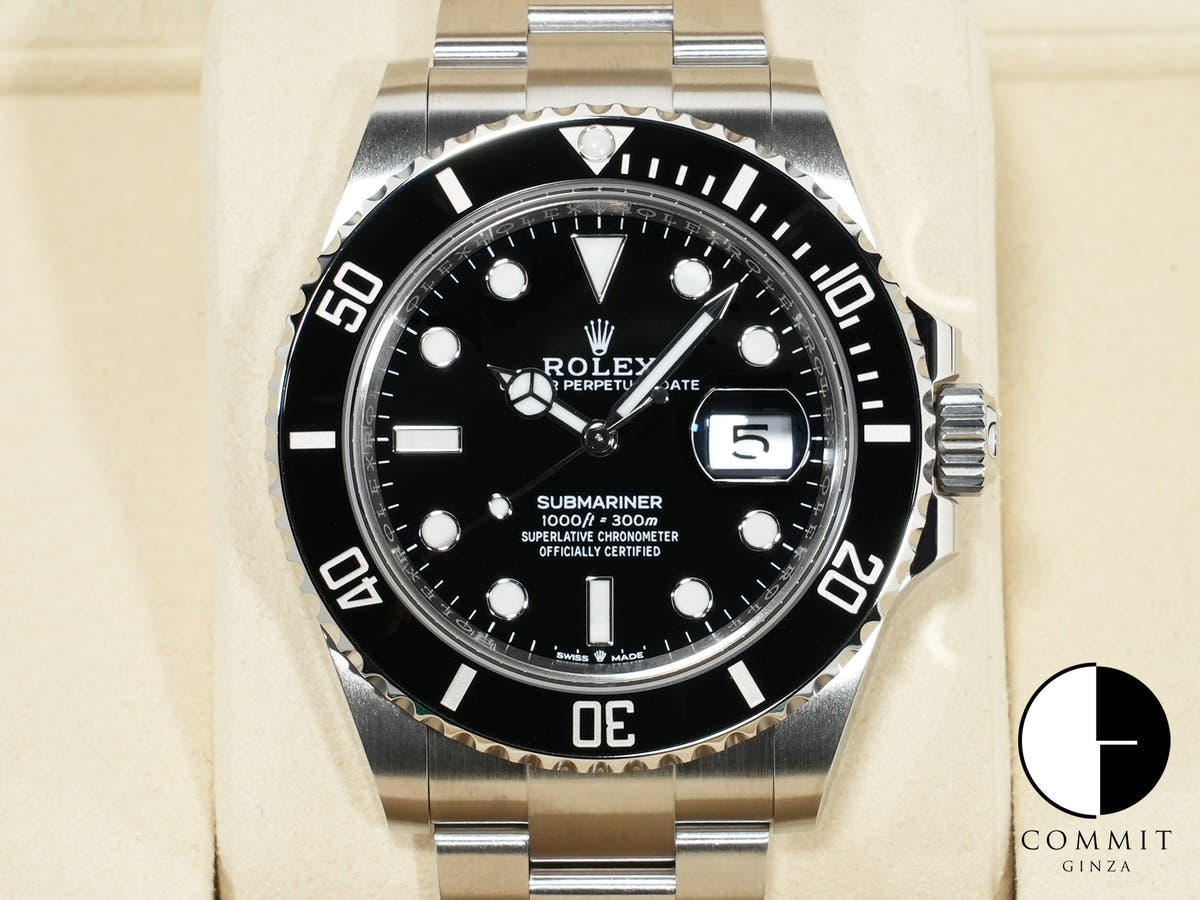 ロレックス サブマリーナー デイト Ref.126610LN ステンレススチール ブラック文字盤 未使用 99vtz73r
