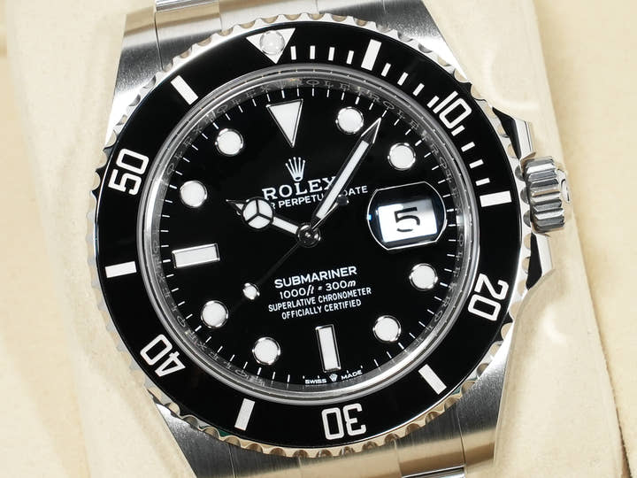 ロレックス サブマリーナー デイト Ref.126610LN ステンレススチール ブラック文字盤 未使用 99vtz73r
