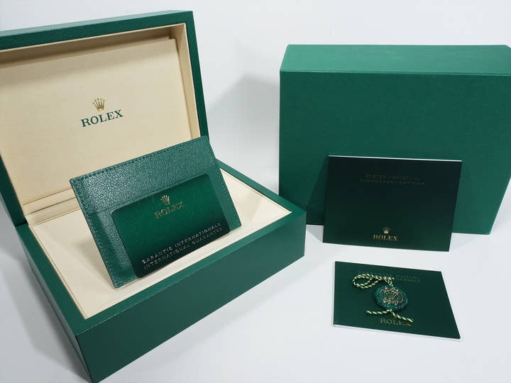 ロレックス デイトナ Ref.126518LN イエローゴールド ターコイズブルー文字盤 未使用 van4er6k