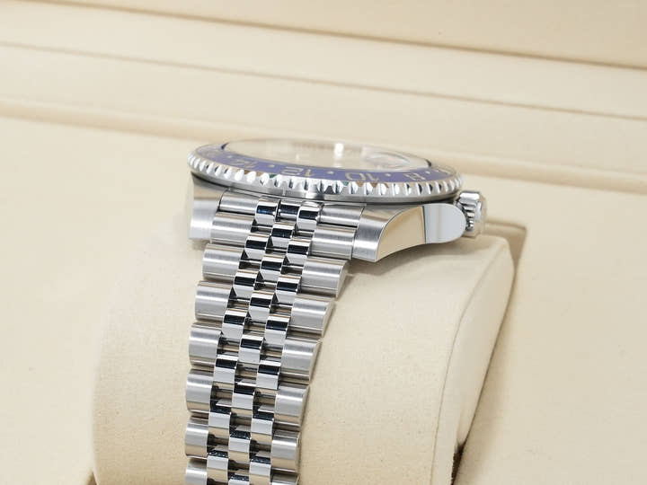 Rolex GMT-Master II Ref. 126710BLNR Stainless Steel Black Dial Jubilee Bracelet Excellent Condition 23crf892