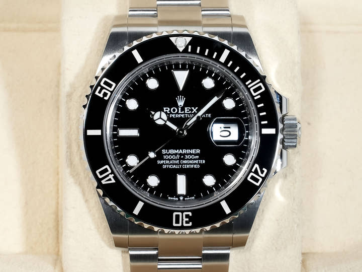 ロレックス サブマリーナー デイト Ref.126610LN ステンレススチール ブラック文字盤 美品 i7eyqycz