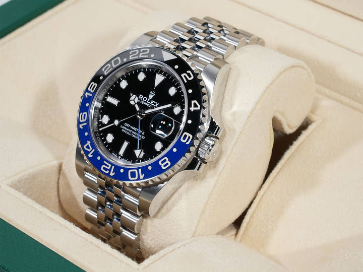 Rolex GMT-Master II Ref. 126710BLNR Stainless Steel with Black Dial and Jubilee Bracelet, Excellent Condition (ymp8pznp)