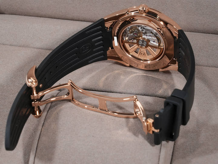 Parmigiani Fleurier Tonda GT Automatic Ref. PFC910-1500140-X01482 Rose Gold with Silver Dial, Excellent Condition, Pre-Owned, cokrpf6a