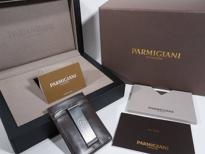 Parmigiani Fleurier Tonda GT Automatic Ref. PFC910-1500140-X01482 Rose Gold with Silver Dial, Excellent Condition, Pre-Owned, cokrpf6a