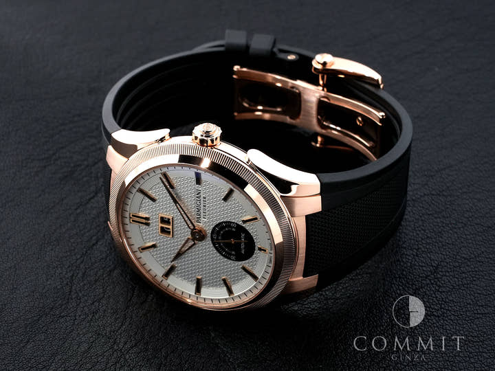 Parmigiani Fleurier Tonda GT Automatic Ref. PFC910-1500140-X01482 Rose Gold with Silver Dial, Excellent Condition, Pre-Owned, cokrpf6a