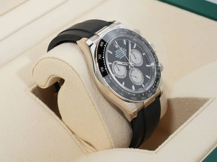 ロレックス デイトナ Ref.126519LN ホワイトゴールド ブライトブラックxスチール文字盤 中古 2db9qfth