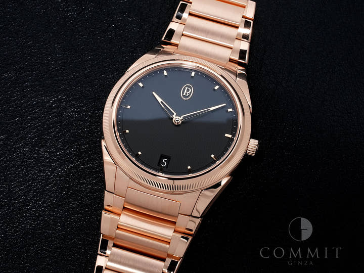 パルミジャーニフルリエ トンダ PF マイクロローター Ref.PFC914-2020001-200182 ローズゴールド グレー文字盤 美品 vn2swiej