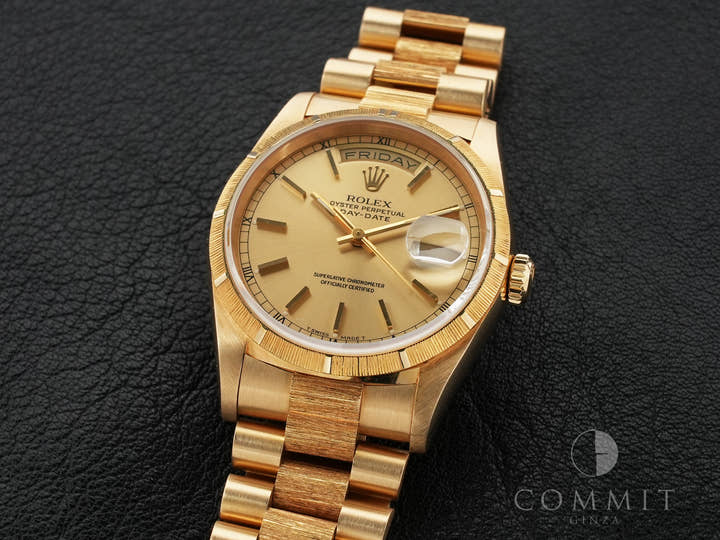 ロレックス デイデイト Ref.18248 イエローゴールド シャンパンゴールド文字盤 中古 5vgtxhhd