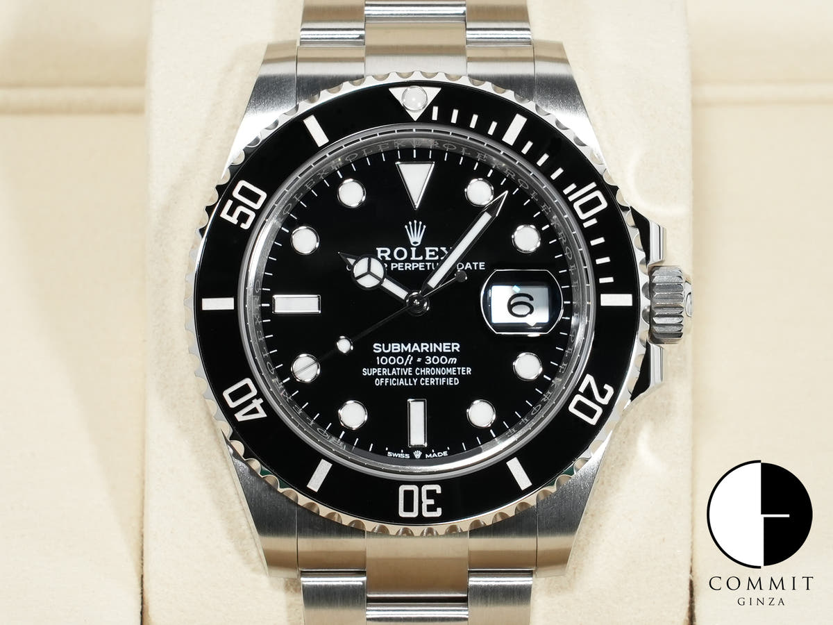 ロレックス サブマリーナー デイト Ref.126610LN ステンレススチール ブラック文字盤 未使用 4z5uswsc